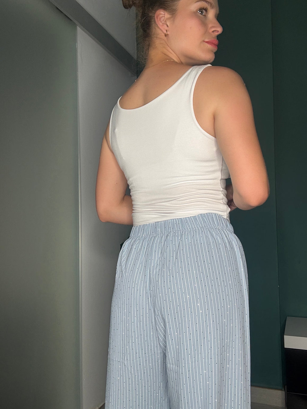 Pantalón Celeste