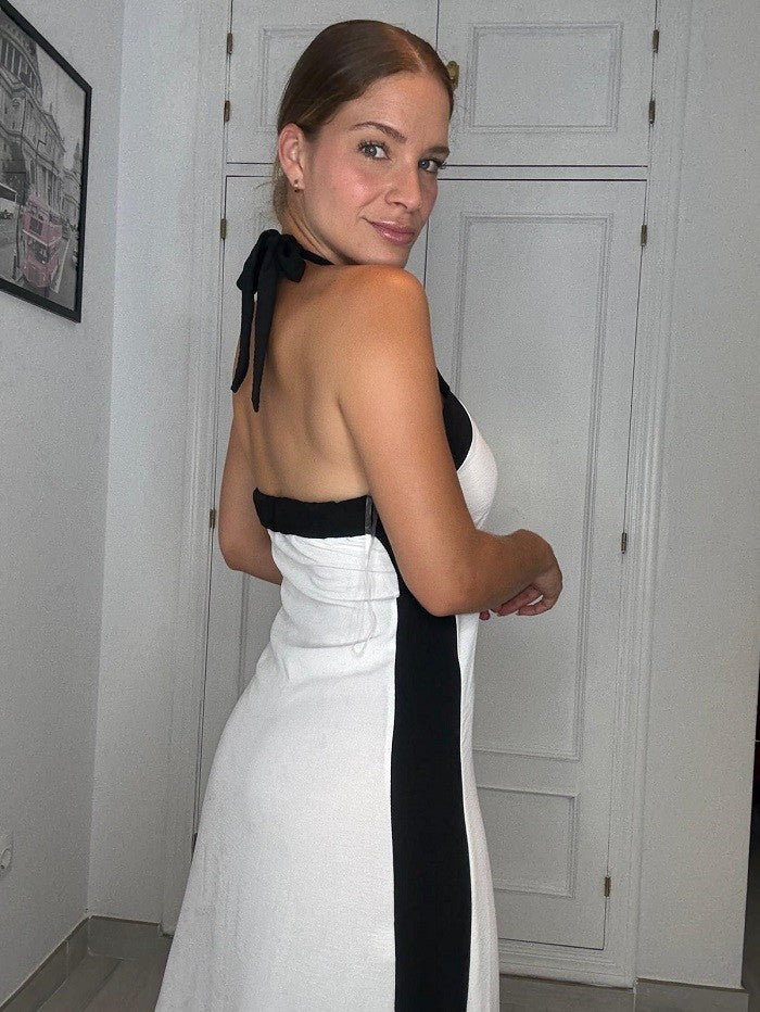 Vestido Bicolor