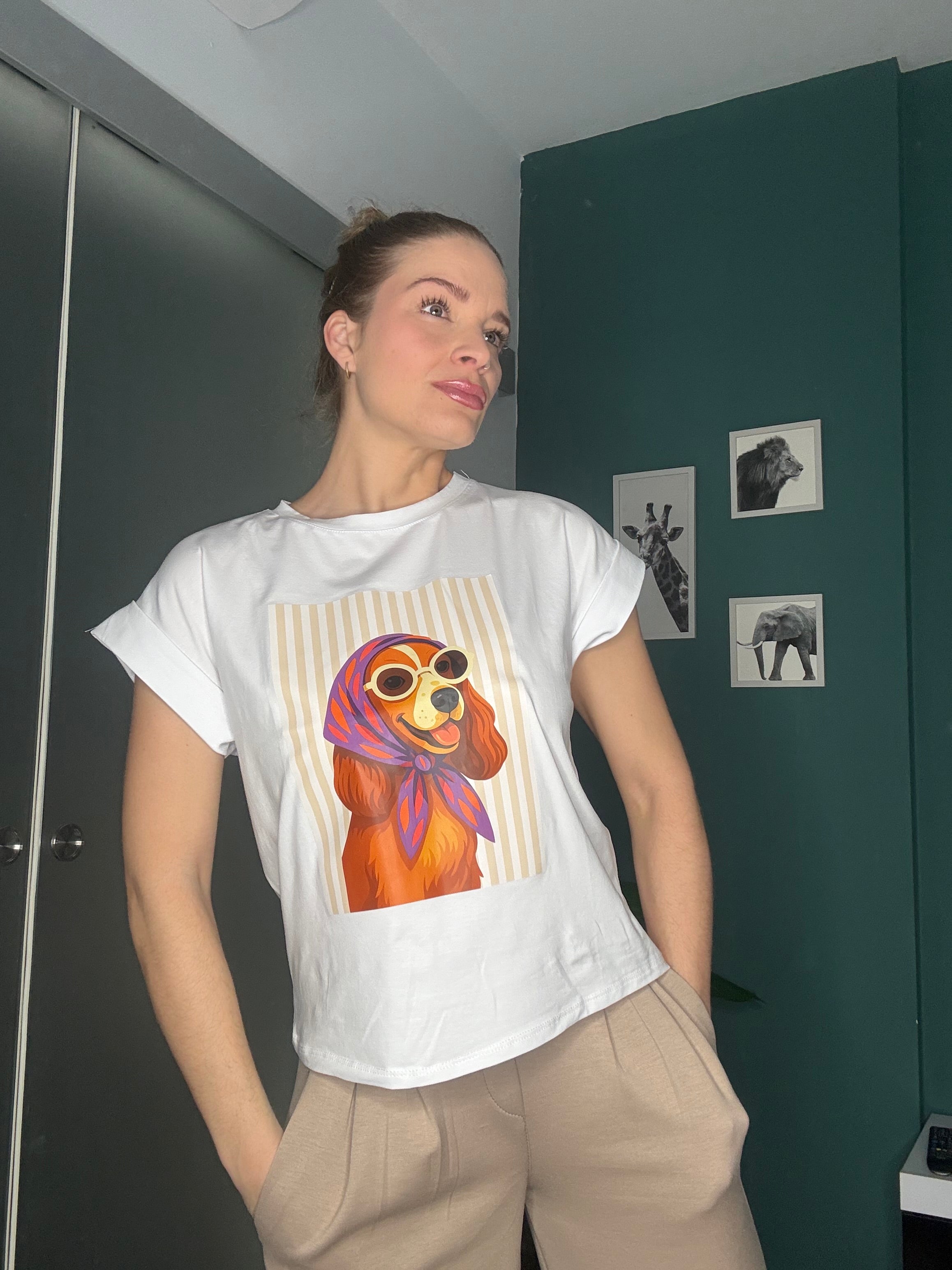 Camiseta dog vibes