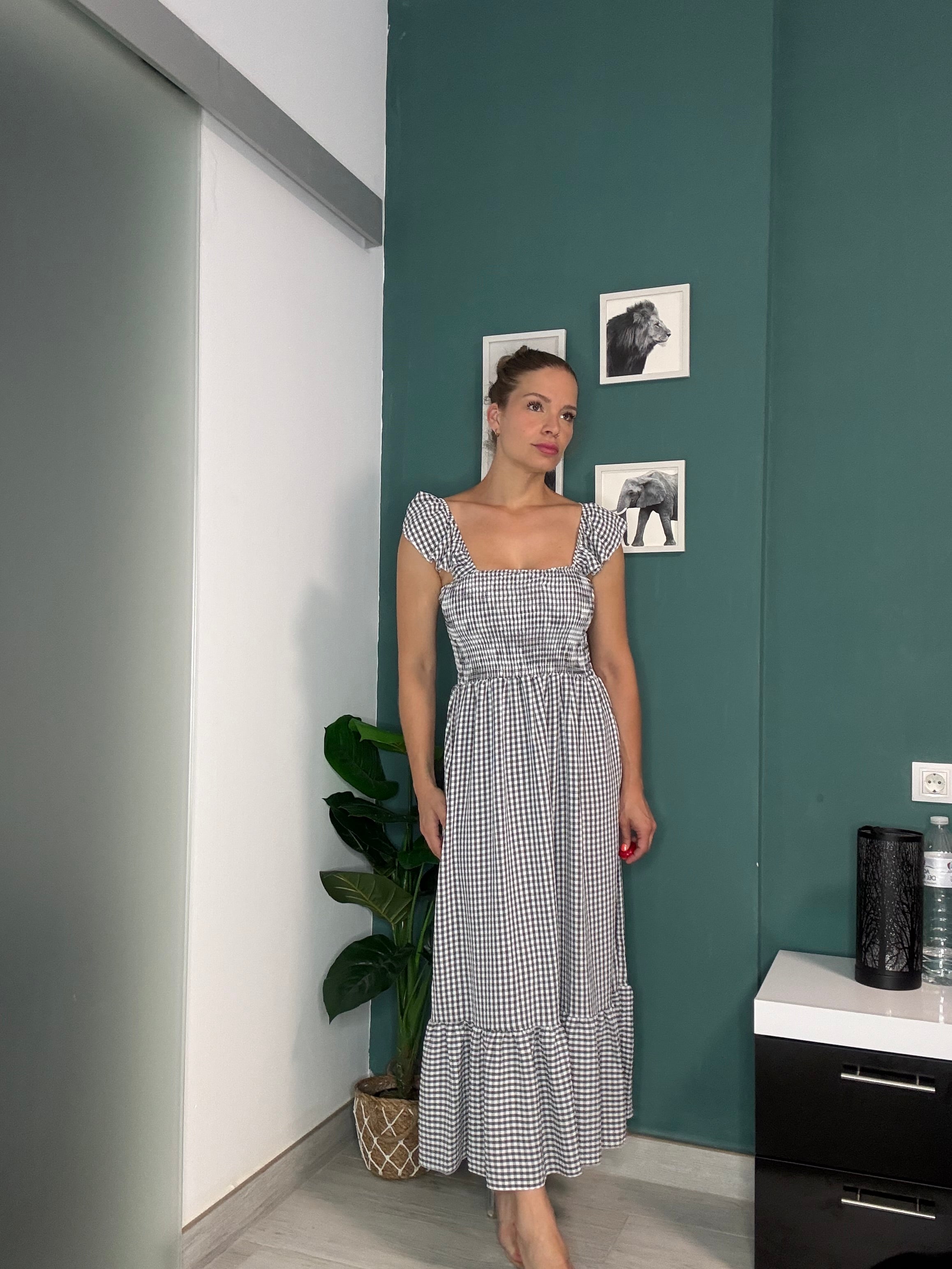 Vestido Cuadros
