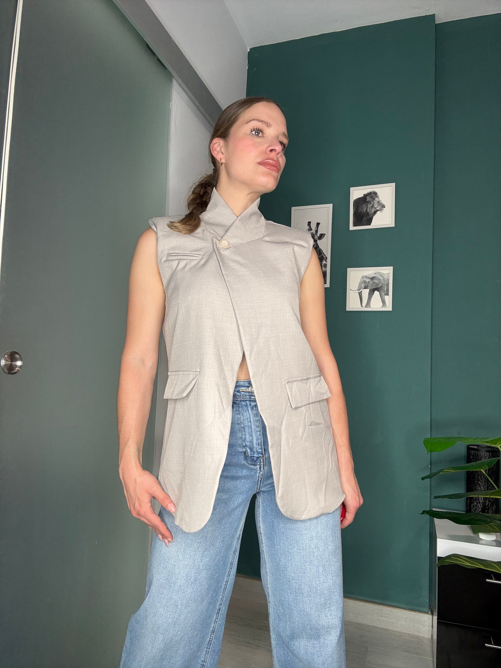 Chaqueta cruzada