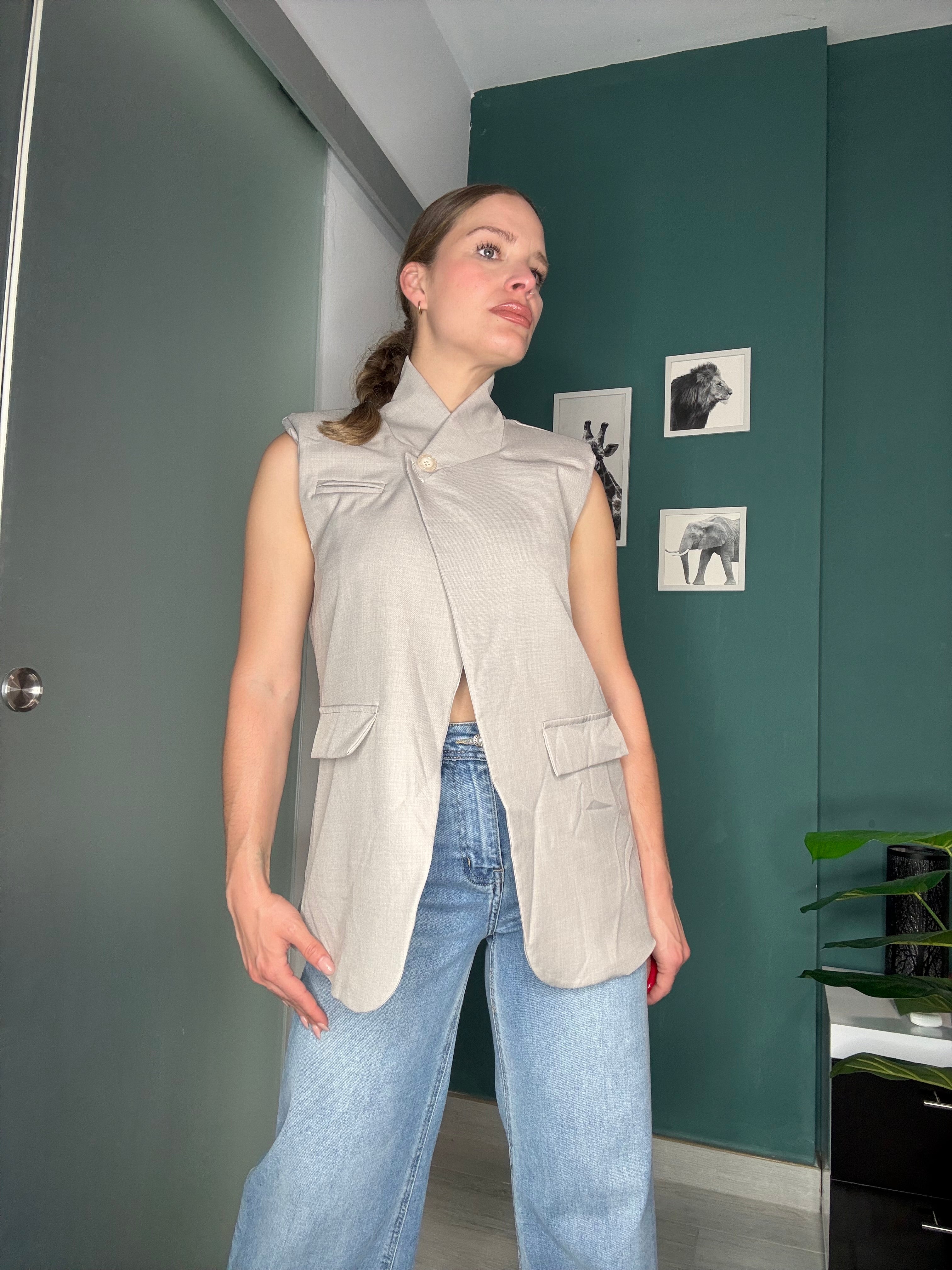 Chaqueta cruzada