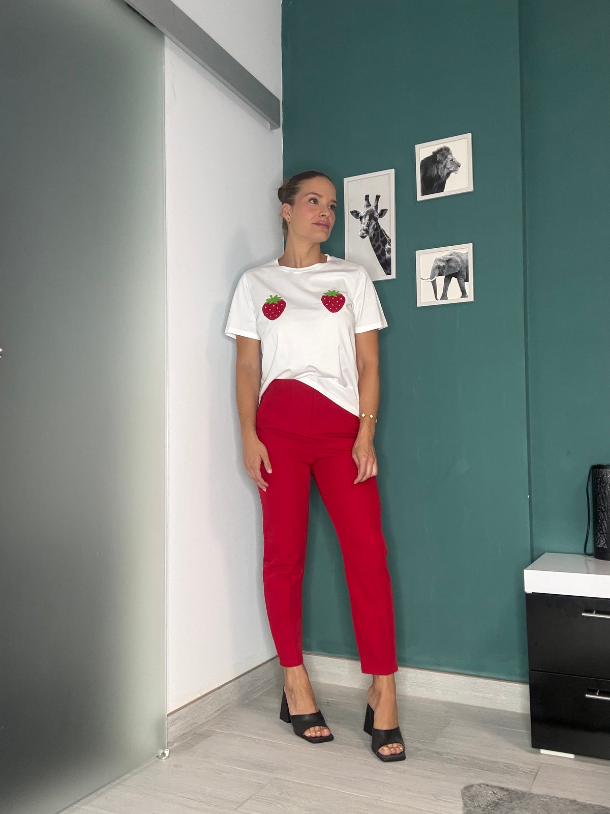 Camiseta fresa