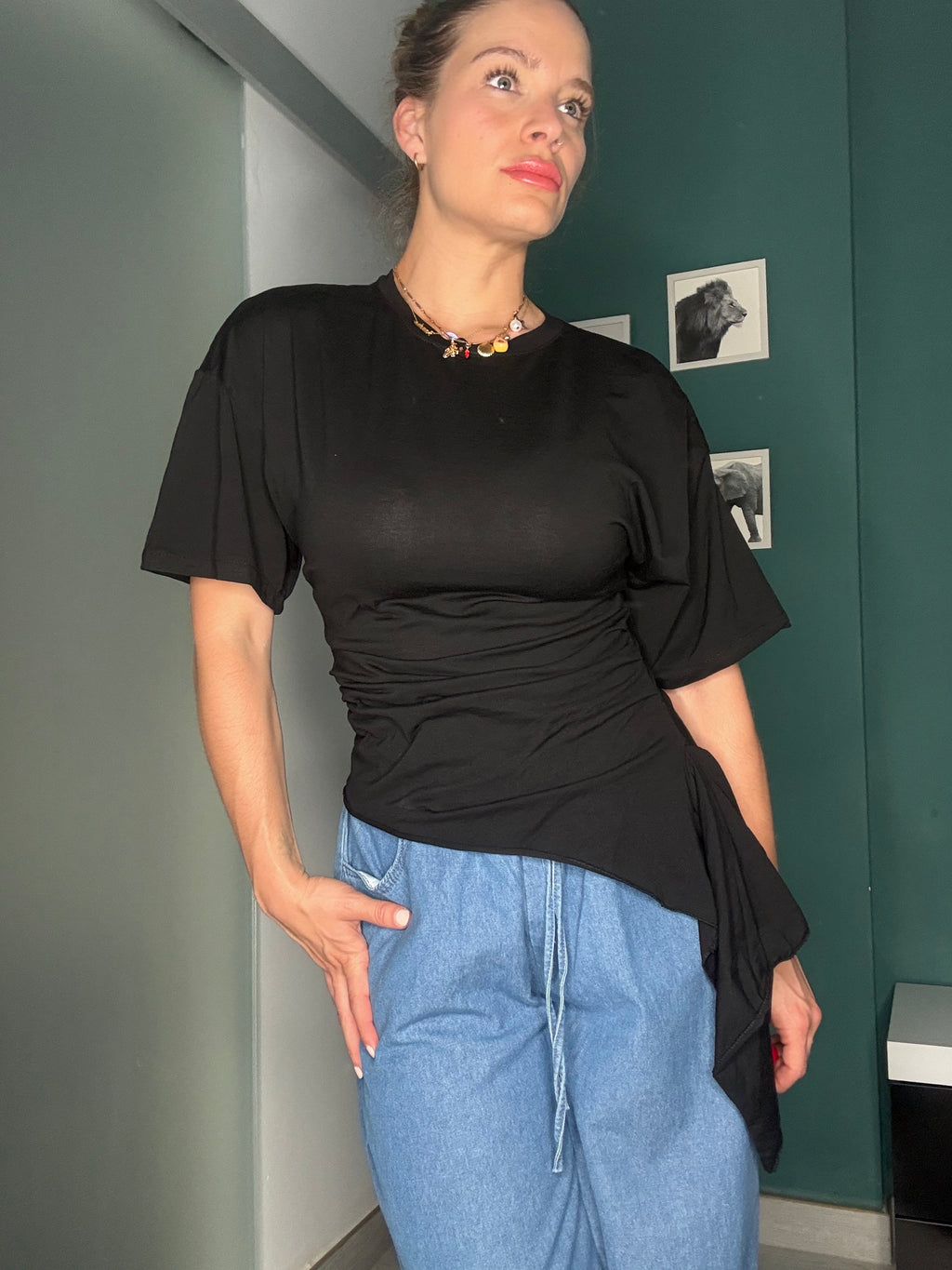 Camiseta asimétrica