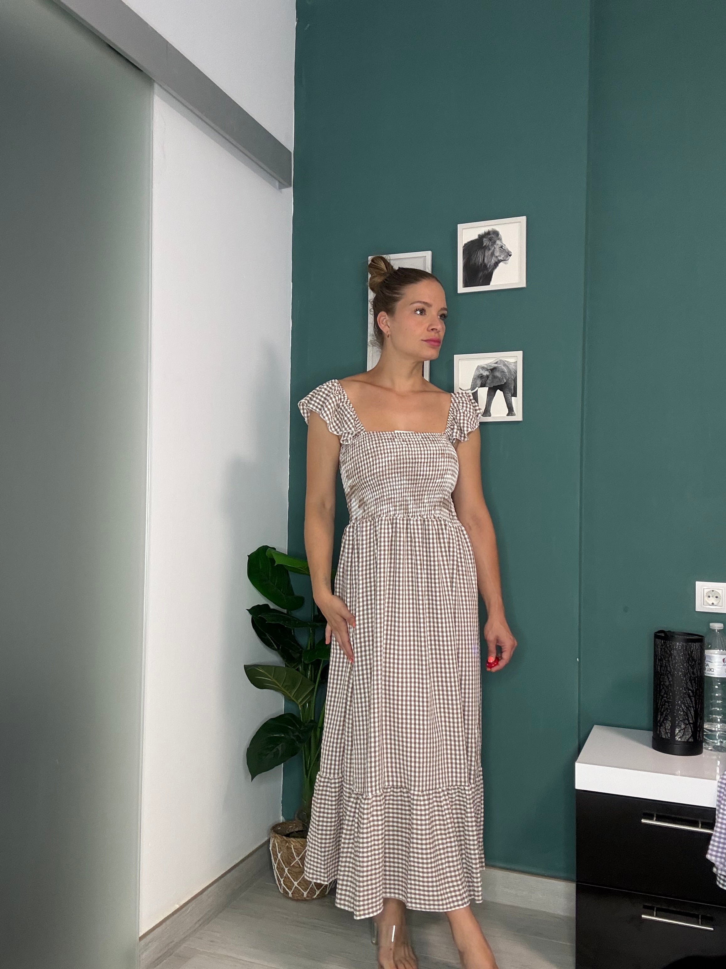 Vestido Cuadros