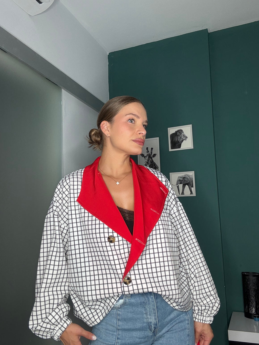 Chaqueta solapa