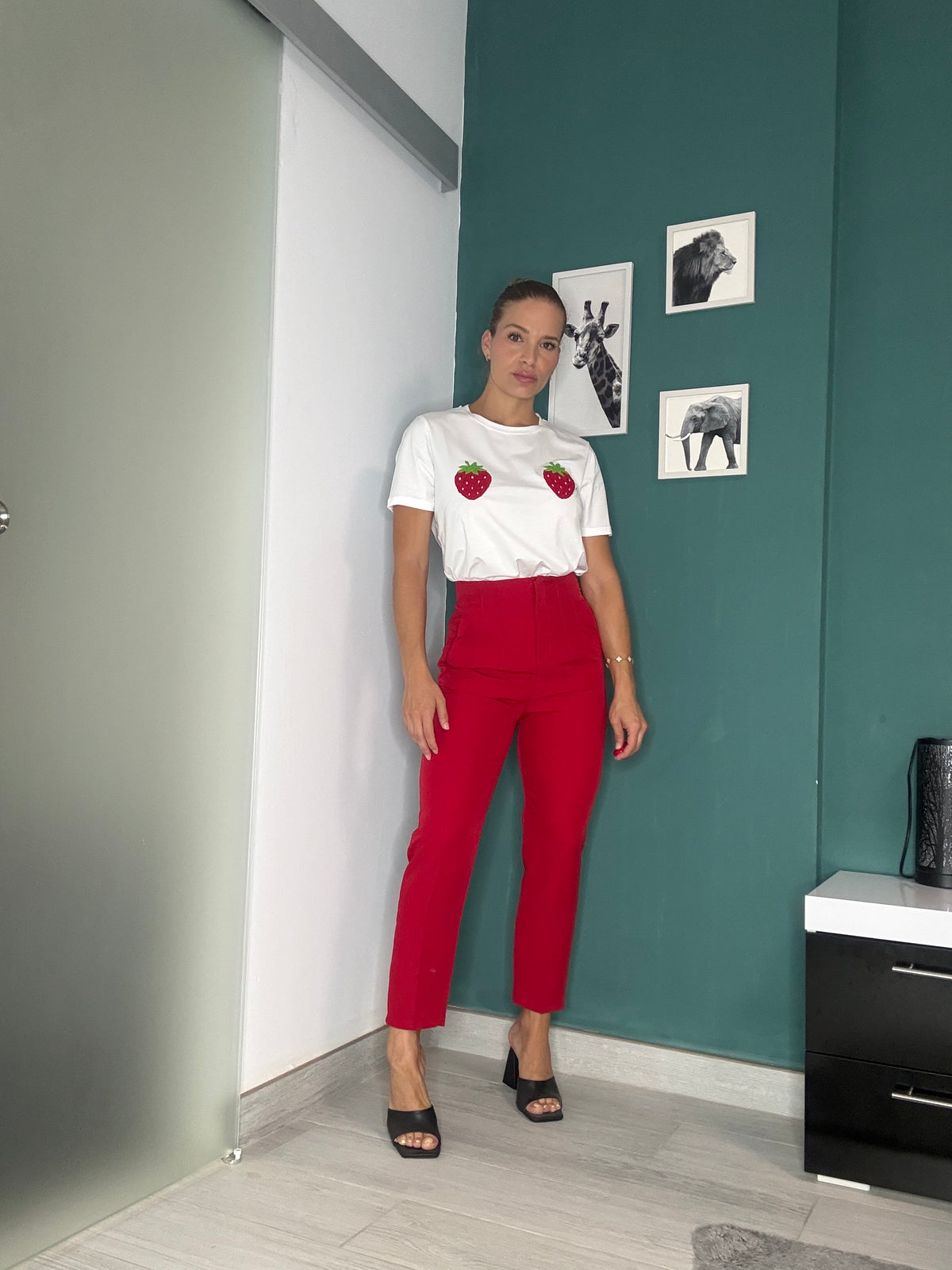 Camiseta fresa