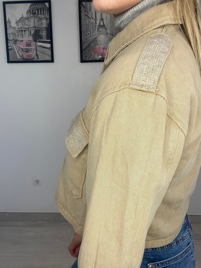 Chaqueta Brillos