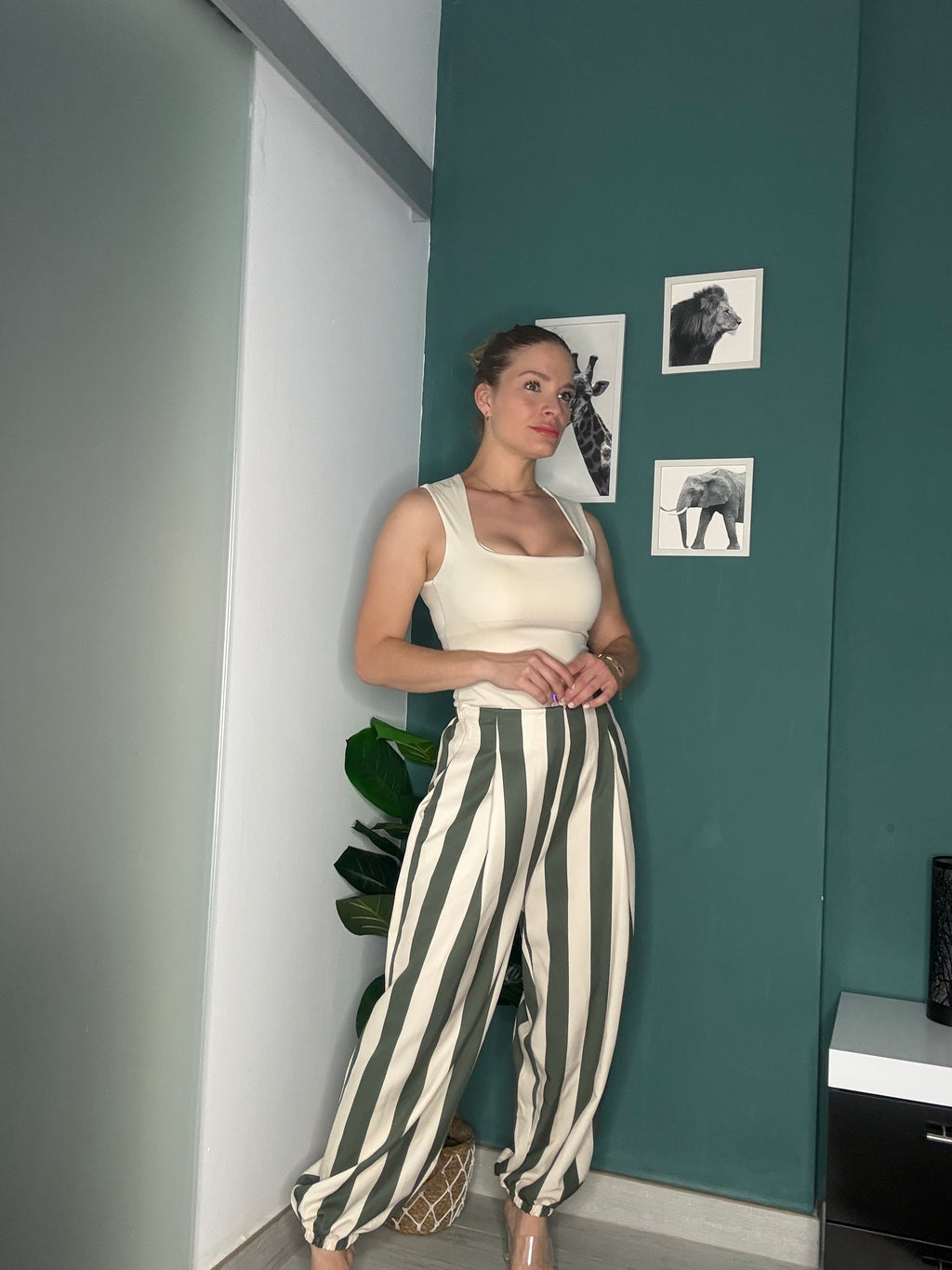 Pantalón rayas