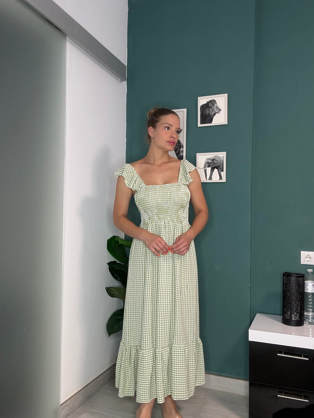 Vestido Cuadros