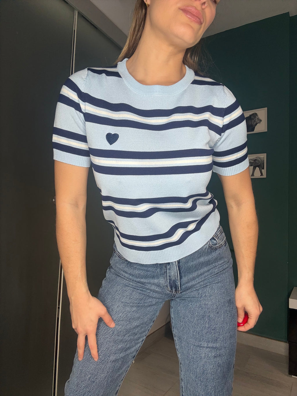 Camiseta  corazón