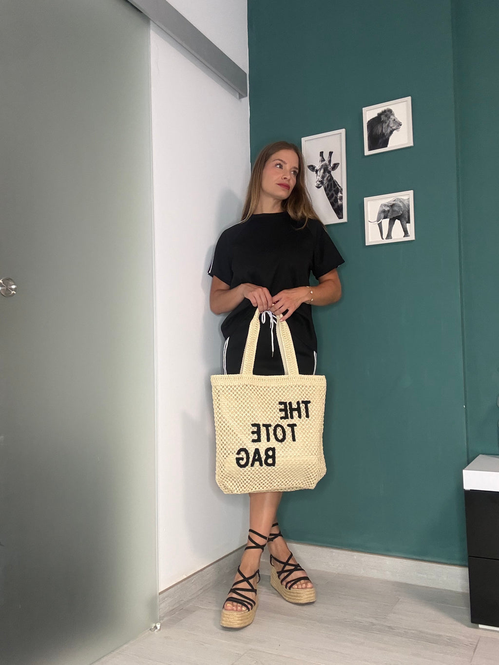 Bolso mimbre