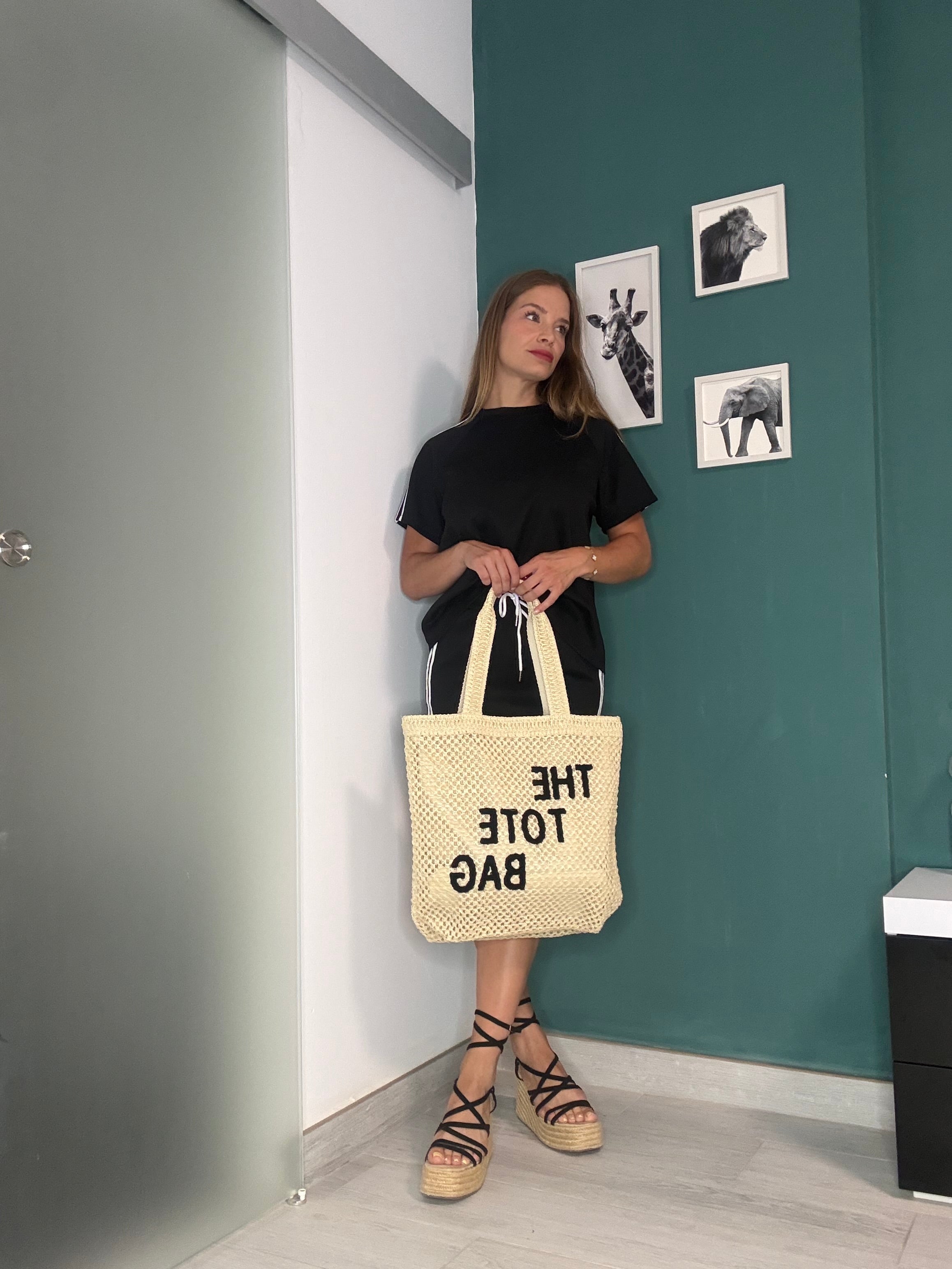 Bolso mimbre