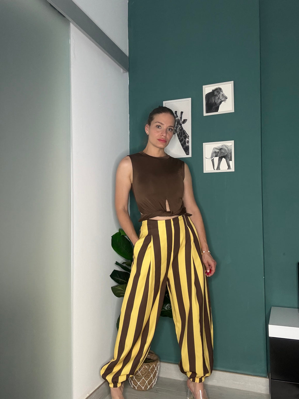 Pantalón rayas