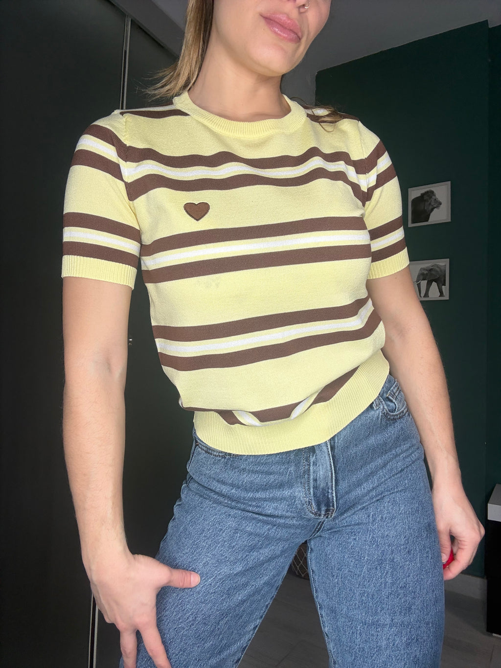 Camiseta  corazón