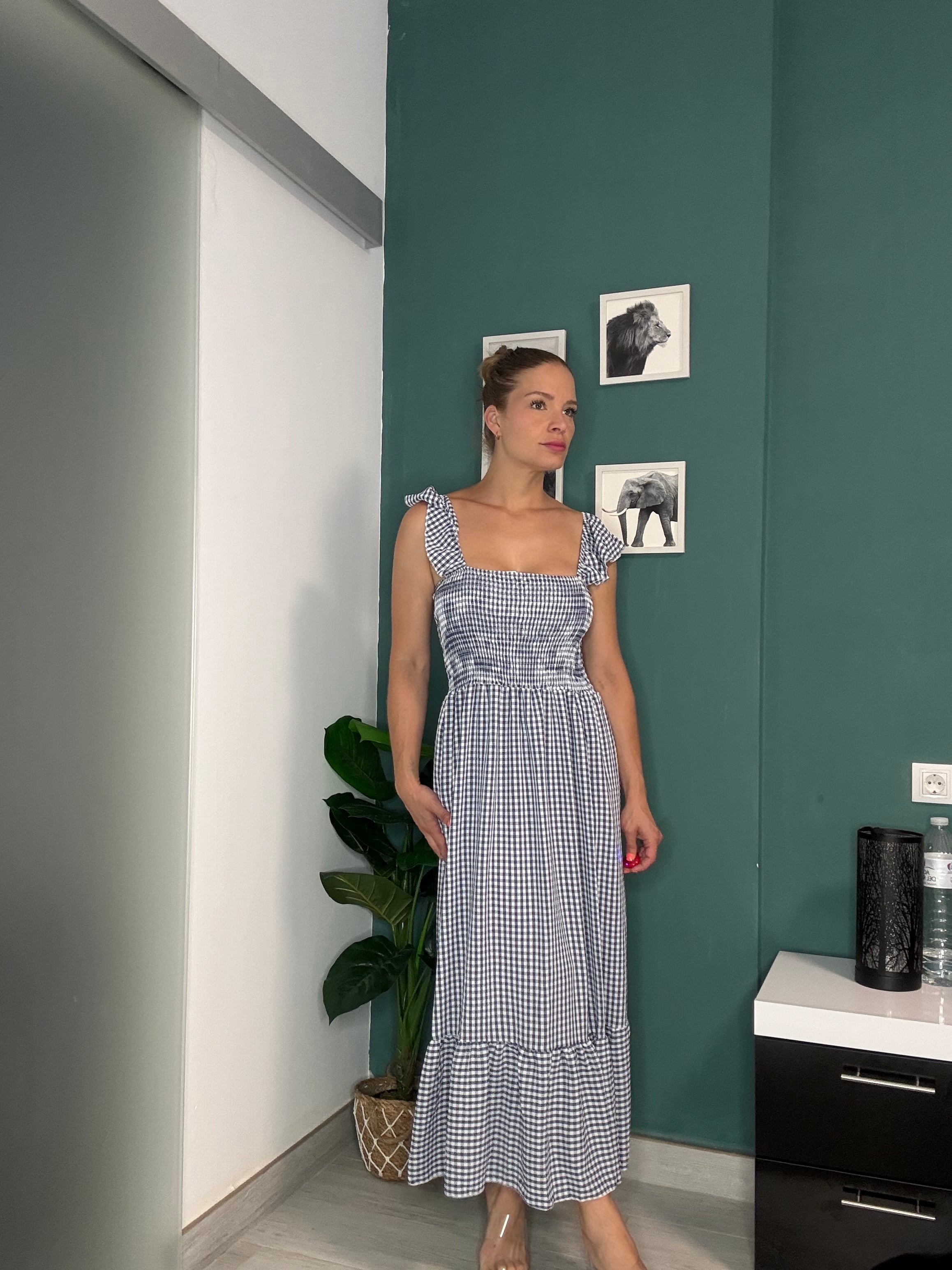 Vestido Cuadros