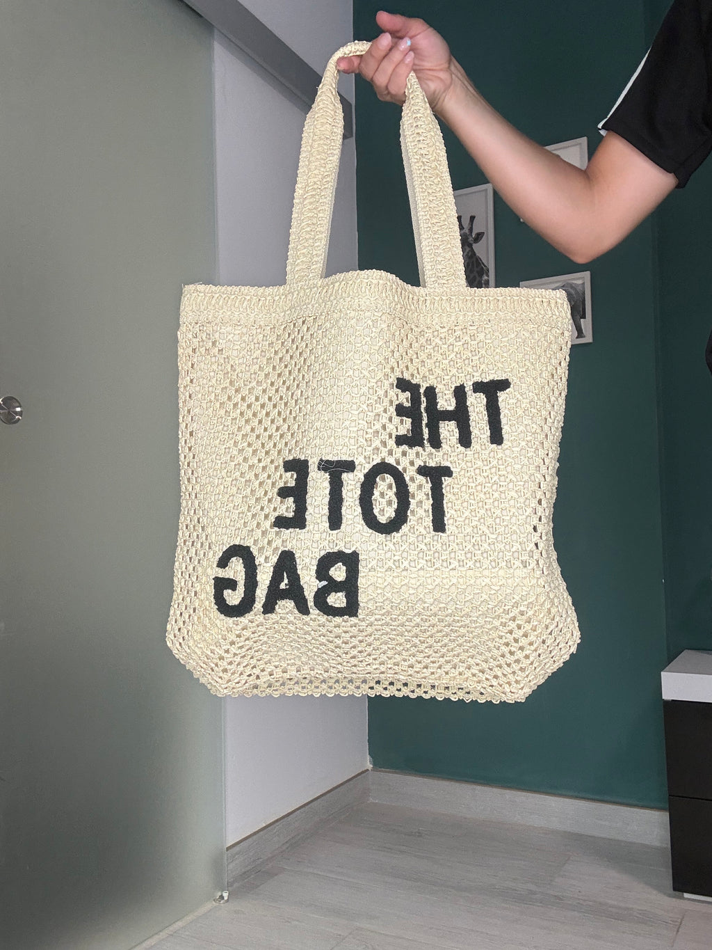 Bolso mimbre