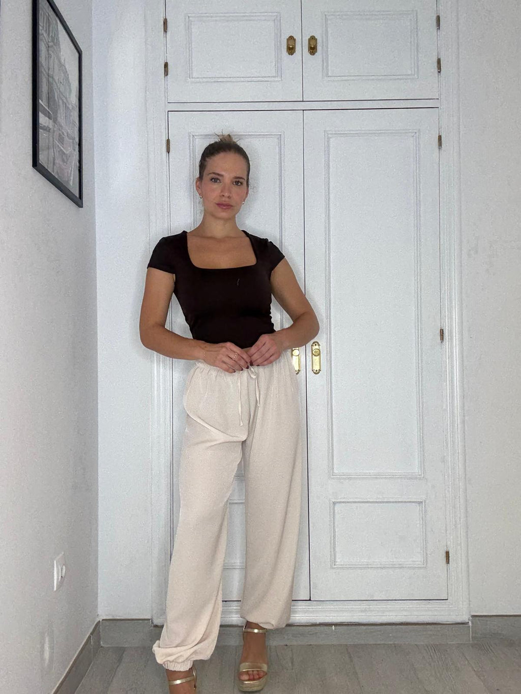 Pantalon Satin Vainilla