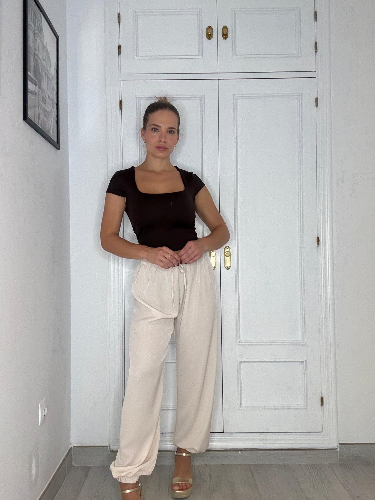 Pantalon Satin Vainilla